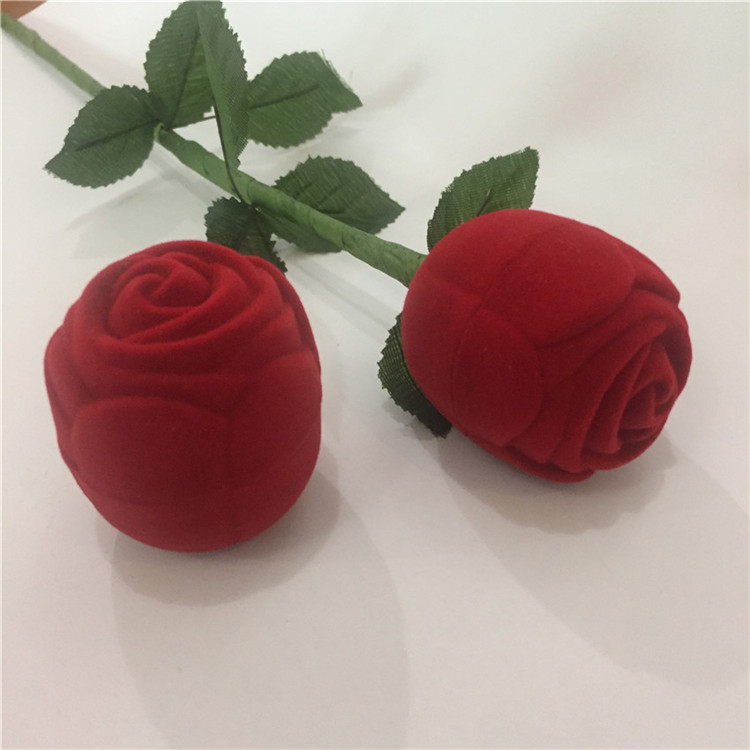 玫瑰花戒指盒 驥遠(yuǎn)首飾套裝盒 禮品盒  首飾盒  珠寶盒 飾品盒