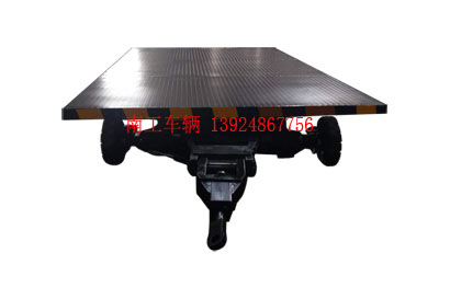 無(wú)動(dòng)力工業(yè)牽引3噸平板拖車圖片