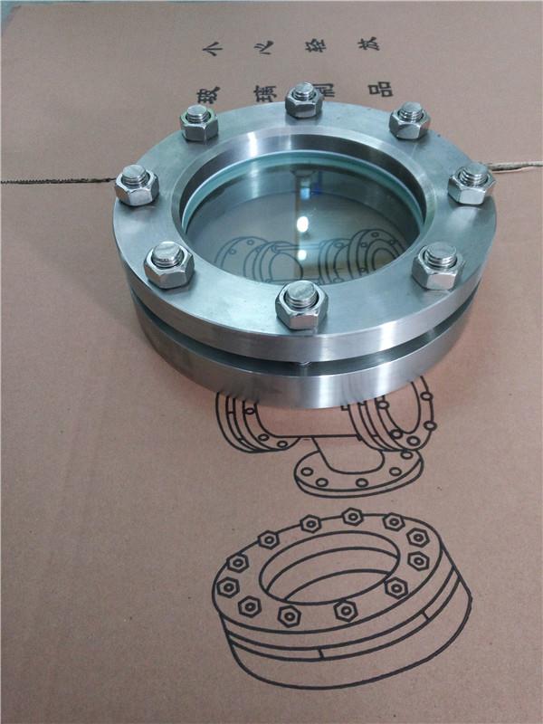 辽阳304不锈钢设备视镜 HG/T21619化工视镜 螺纹玻璃视镜图片