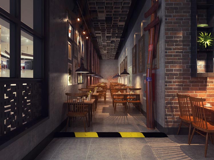 火鍋店裝修圖片/火鍋店裝修樣板圖 (2)