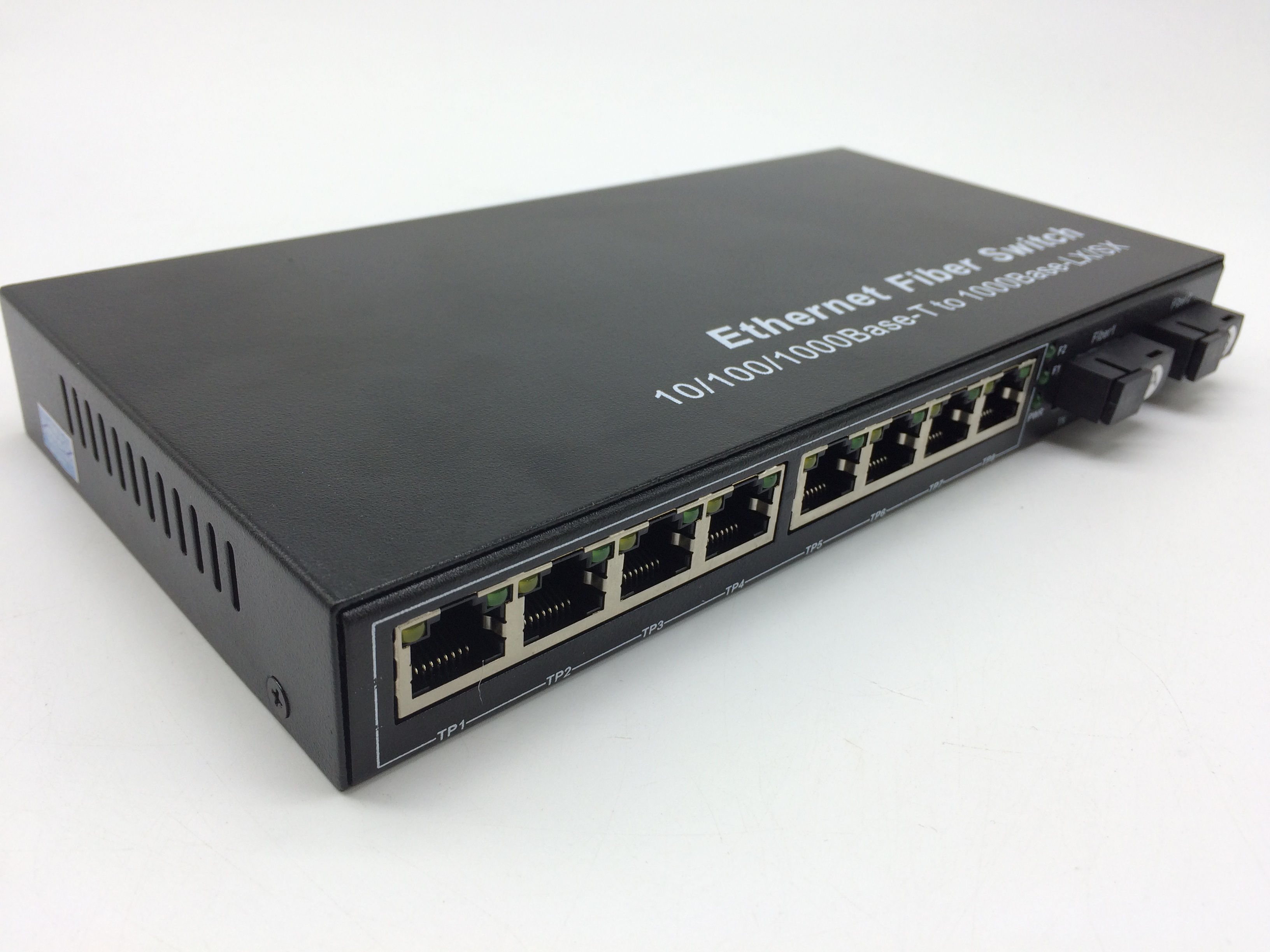 千兆2光8電光纖收發(fā)器