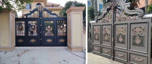鋁藝別墅大門(mén)圖片