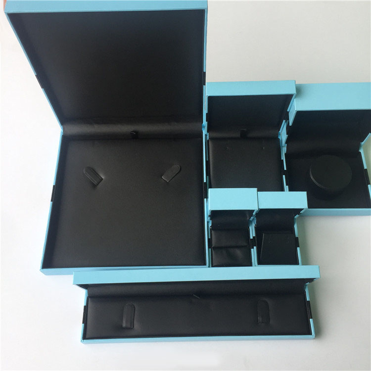 精美套裝首飾盒 定做首飾盒大套裝耳環(huán)戒指項(xiàng)鏈包裝禮盒 婚慶飾品禮盒