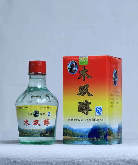 广西双木双醇酒 纯粮酿造酒米香厂家  38度、45度、50度　500ml*6　图片