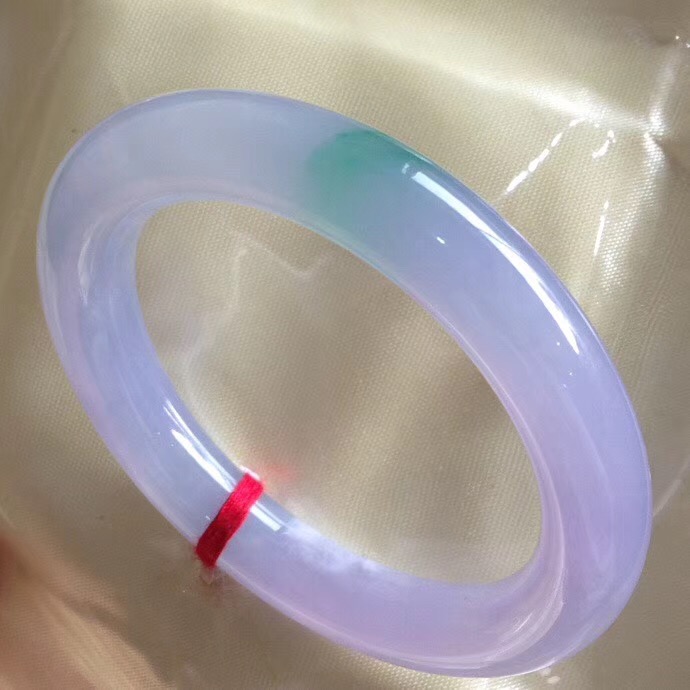 玉名坊新品翡翠手鐲春彩圓條圖片/玉名坊新品翡翠手鐲春彩圓條樣板圖 (3)