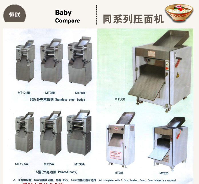 全自動(dòng)壓面機(jī)圖片/全自動(dòng)壓面機(jī)樣板圖 (3)