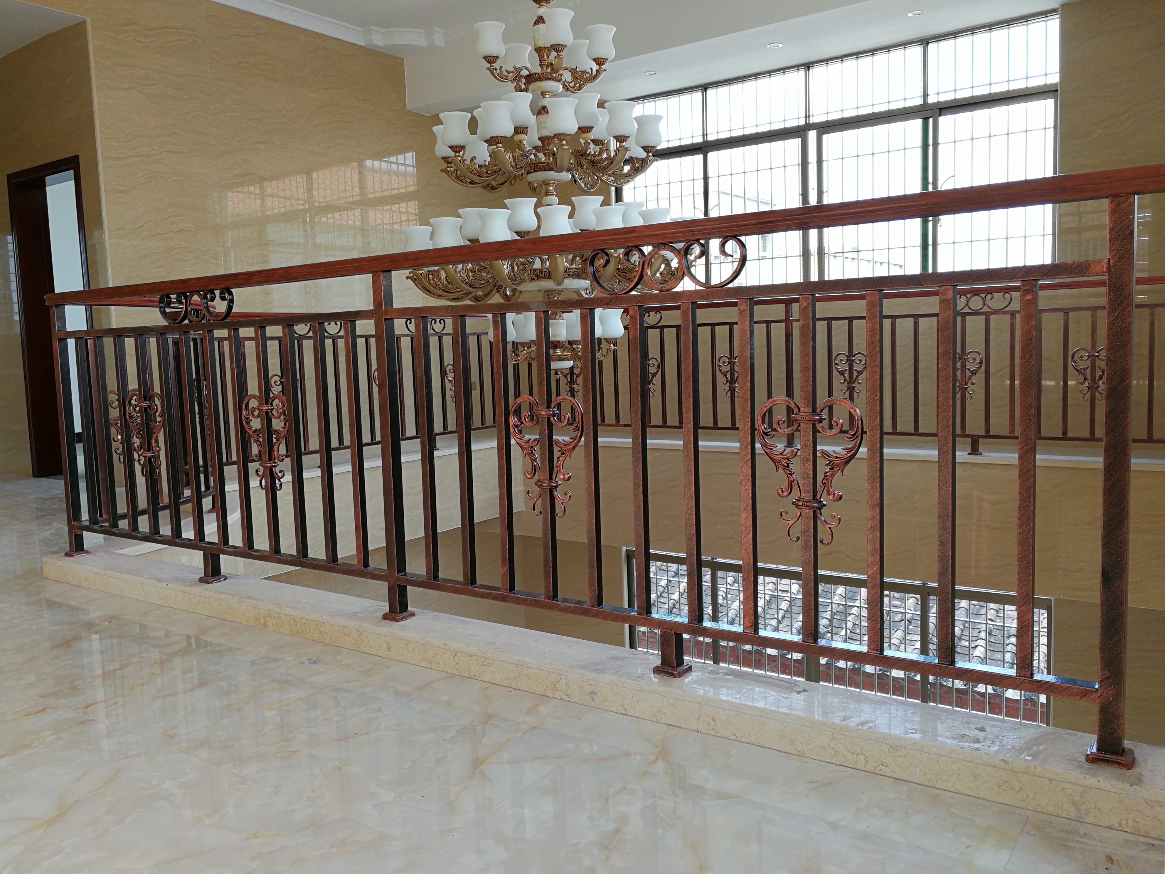 不銹鋼烤漆樓梯圖片/不銹鋼烤漆樓梯樣板圖 (4)