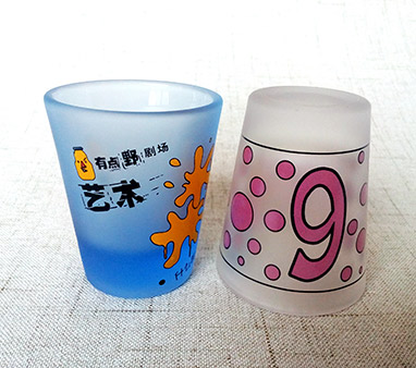 磨砂玻璃杯圖片/磨砂玻璃杯樣板圖 (2)