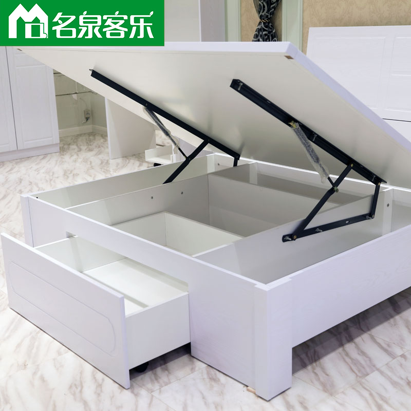 大連板式家具822A雙人床圖片