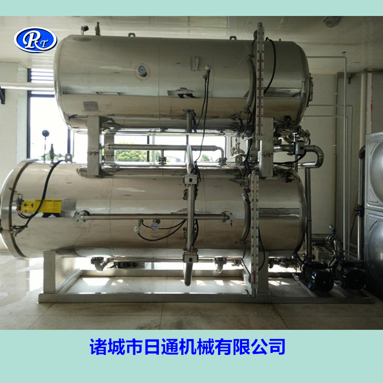 高溫蒸汽*鍋 臥式單鍋*釜 袋裝金針菇滅菌設(shè)備