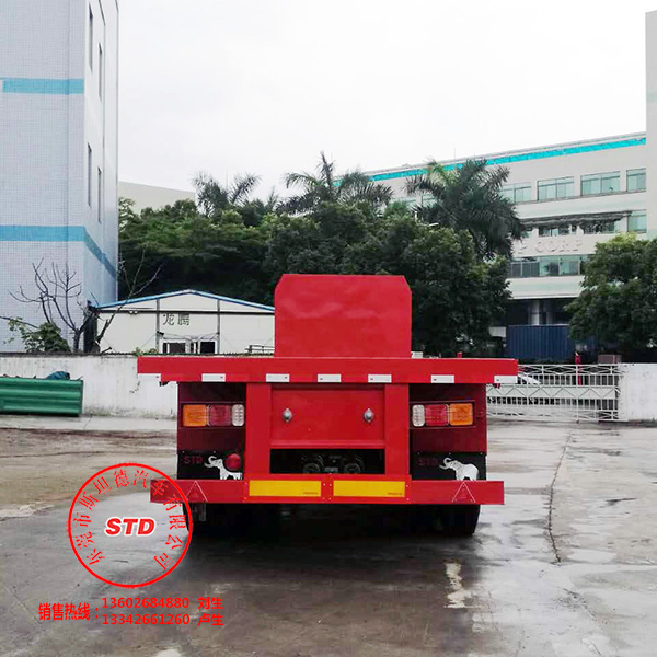 平板半掛車圖片/平板半掛車樣板圖 (2)