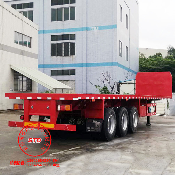 平板半掛車圖片/平板半掛車樣板圖 (1)