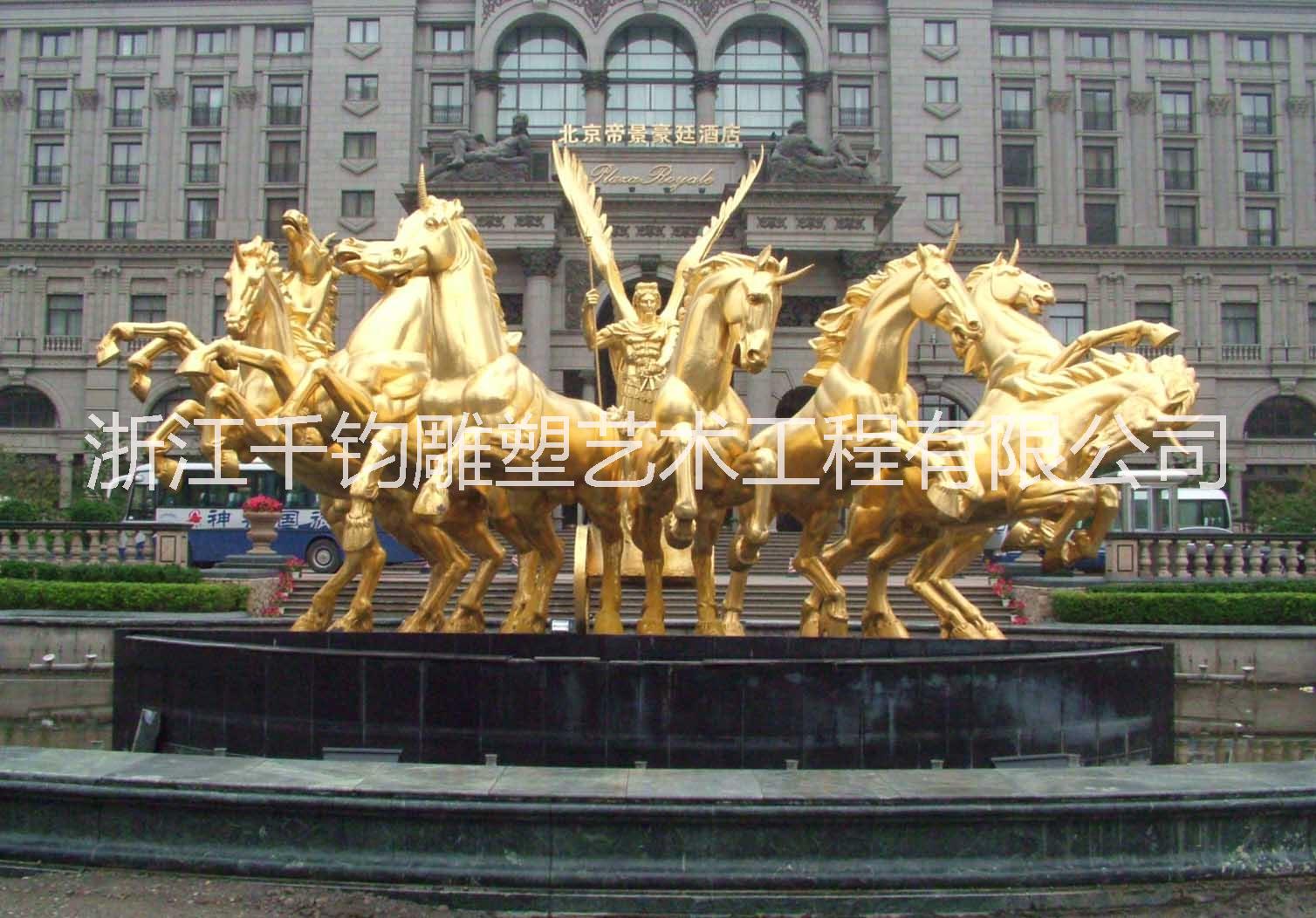 千鈞雕塑人物雕塑玻璃鋼雕塑圖片