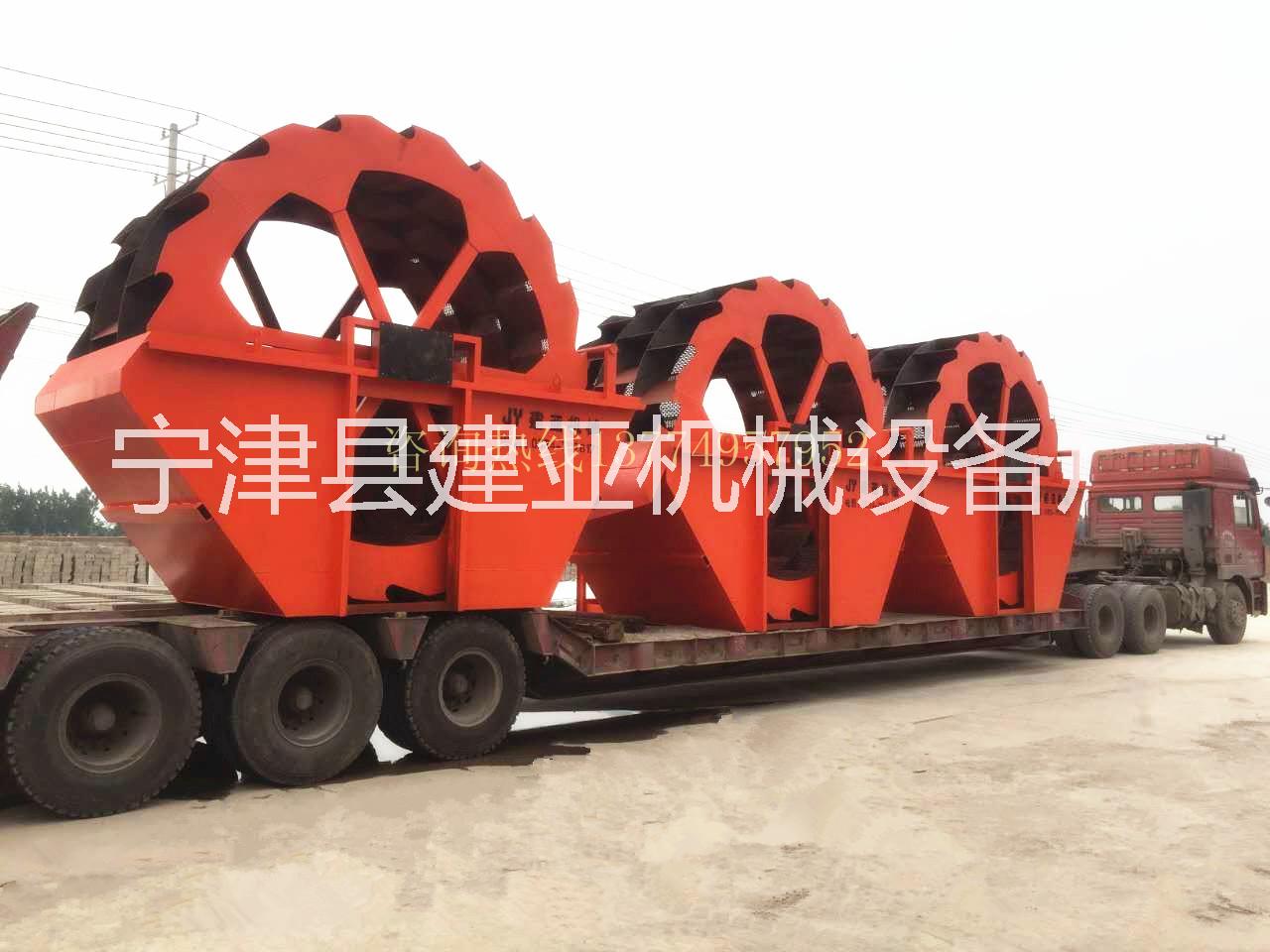 大型洗砂機輪式洗沙機圖片/大型洗砂機輪式洗沙機樣板圖 (4)