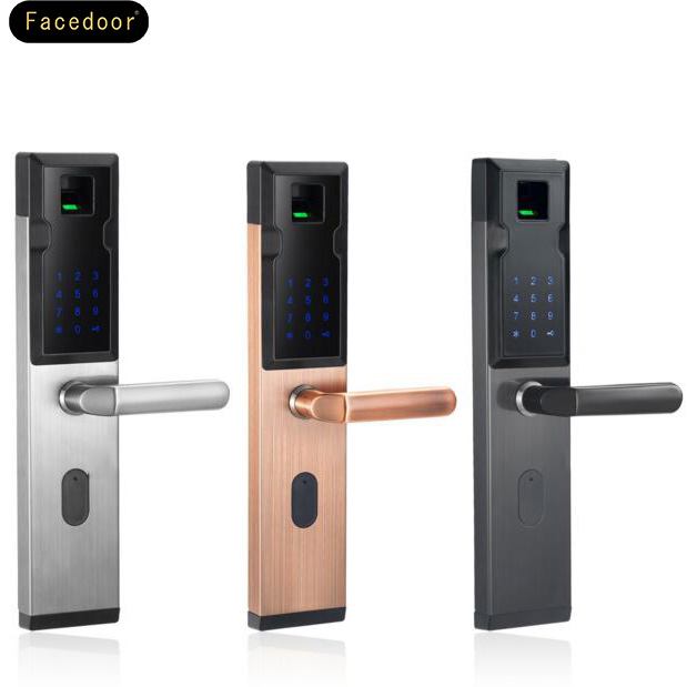 指紋密碼酒店智能鎖圖片