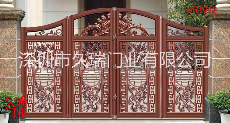 單開別墅庭院電動(dòng)懸浮折疊門定制