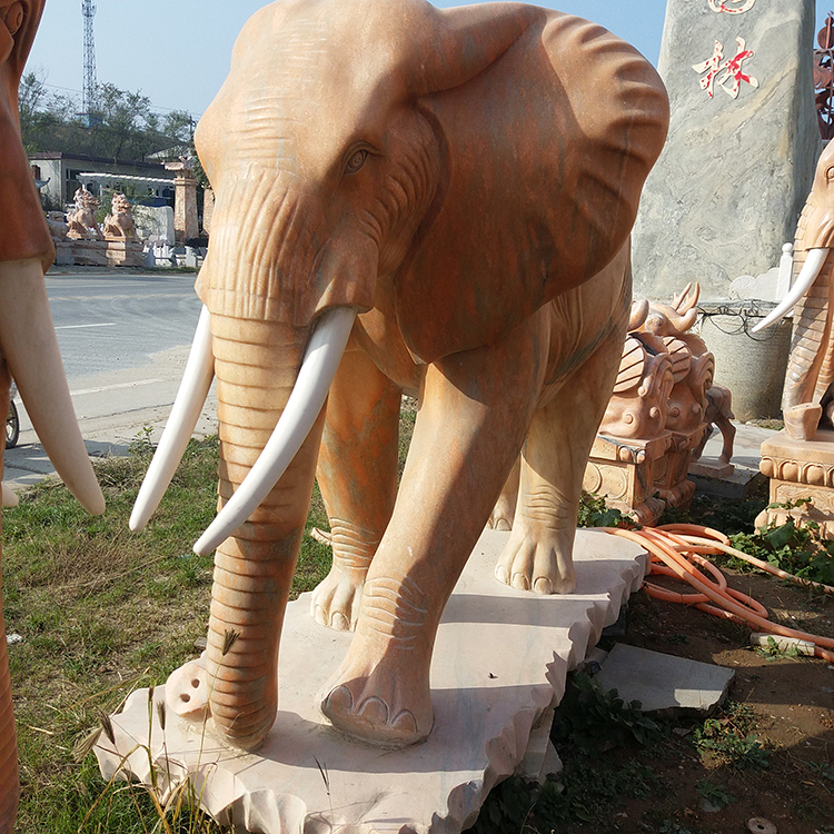 石雕大象圖片/石雕大象樣板圖 (3)