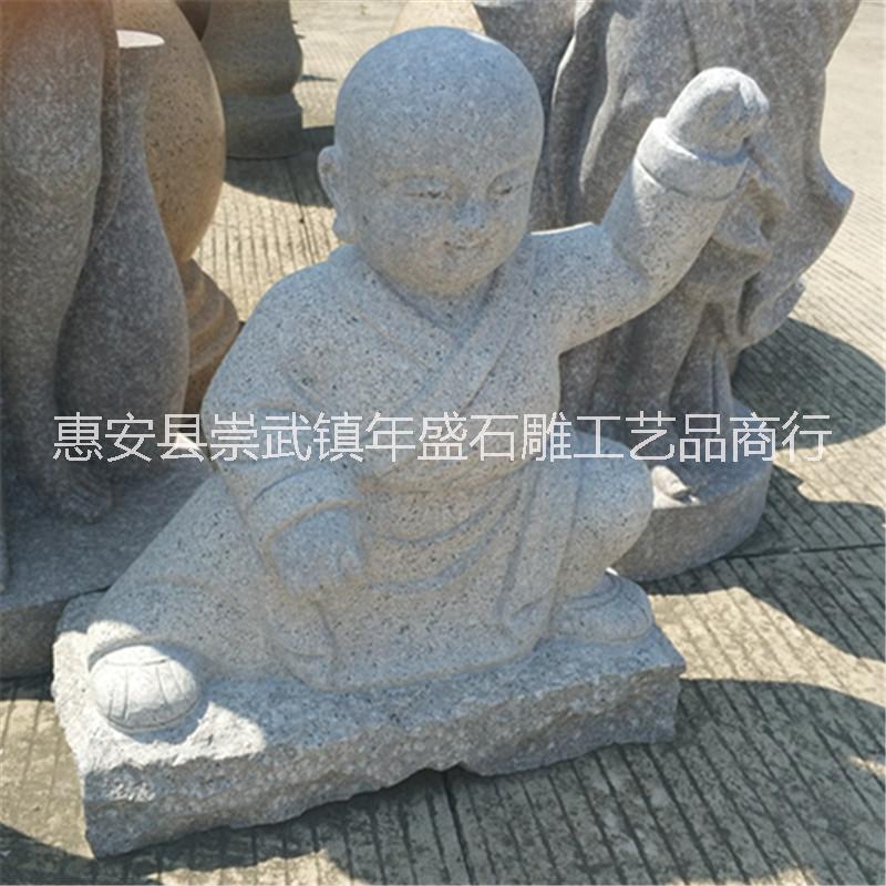 石雕小沙彌圖片/石雕小沙彌樣板圖 (3)
