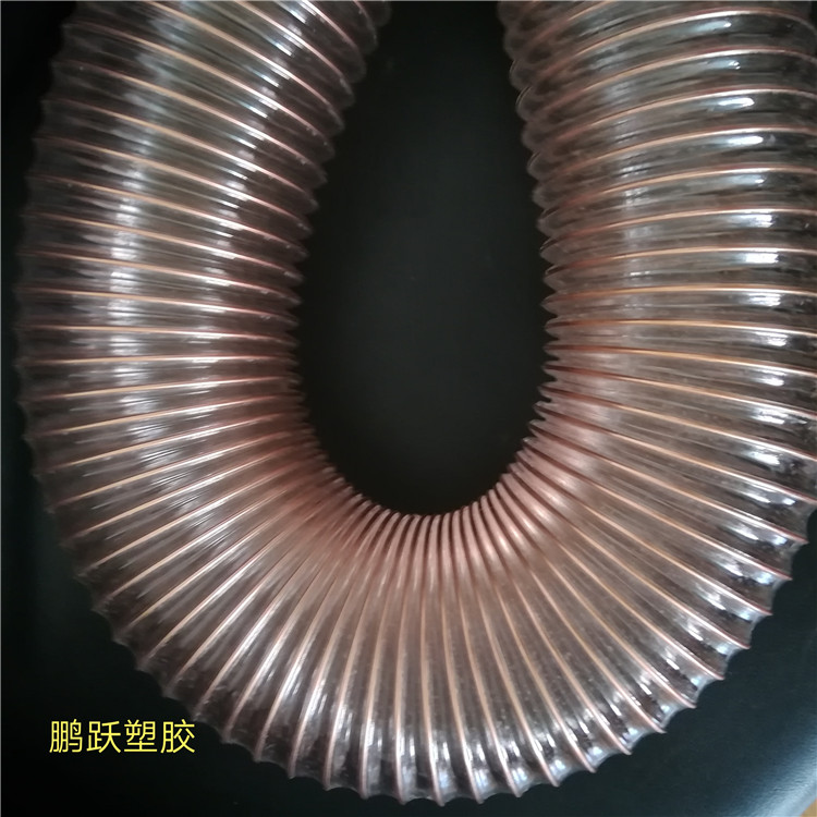 通風(fēng)除塵pu透明鋼絲伸縮軟管圖片/通風(fēng)除塵pu透明鋼絲伸縮軟管樣板圖 (3)