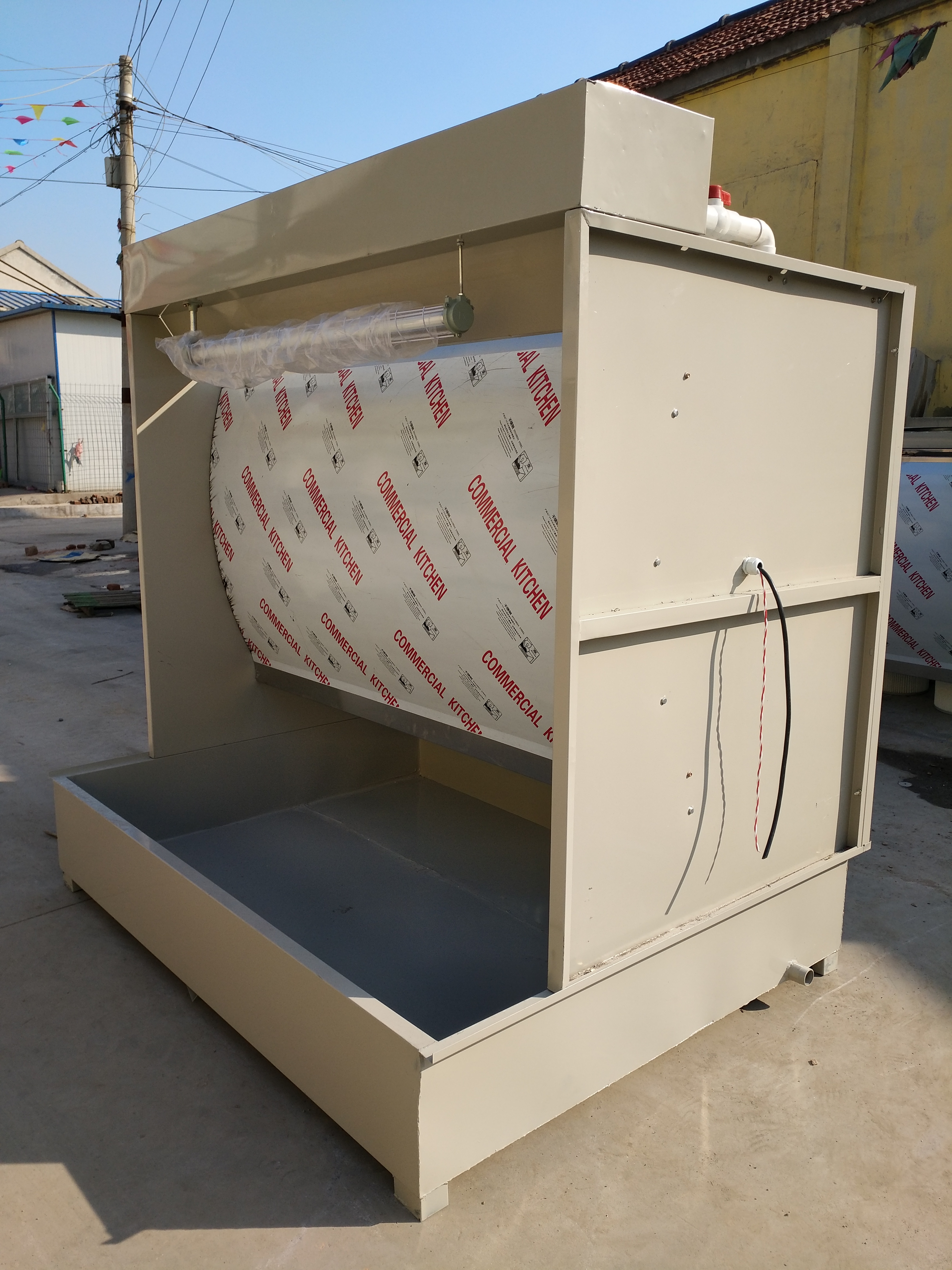 噴漆廢氣處理設備水簾柜可定制圖片/噴漆廢氣處理設備水簾柜可定制樣板圖 (4)