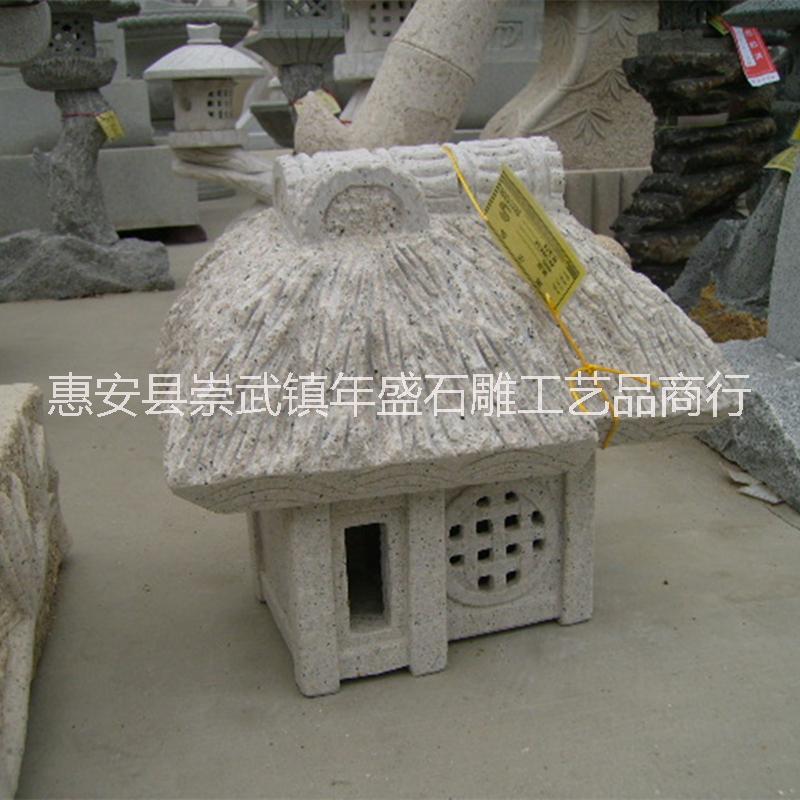 石雕仿古石燈圖片/石雕仿古石燈樣板圖 (3)