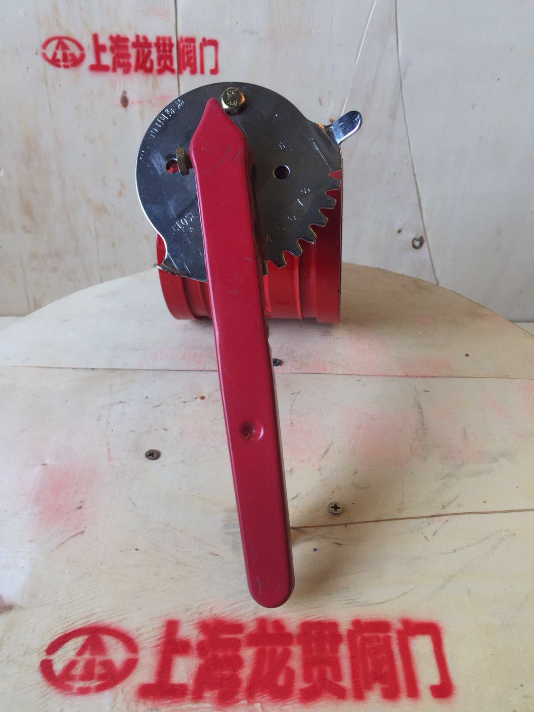 D81X 溝槽式連接手柄蝶閥圖片/D81X 溝槽式連接手柄蝶閥樣板圖 (4)