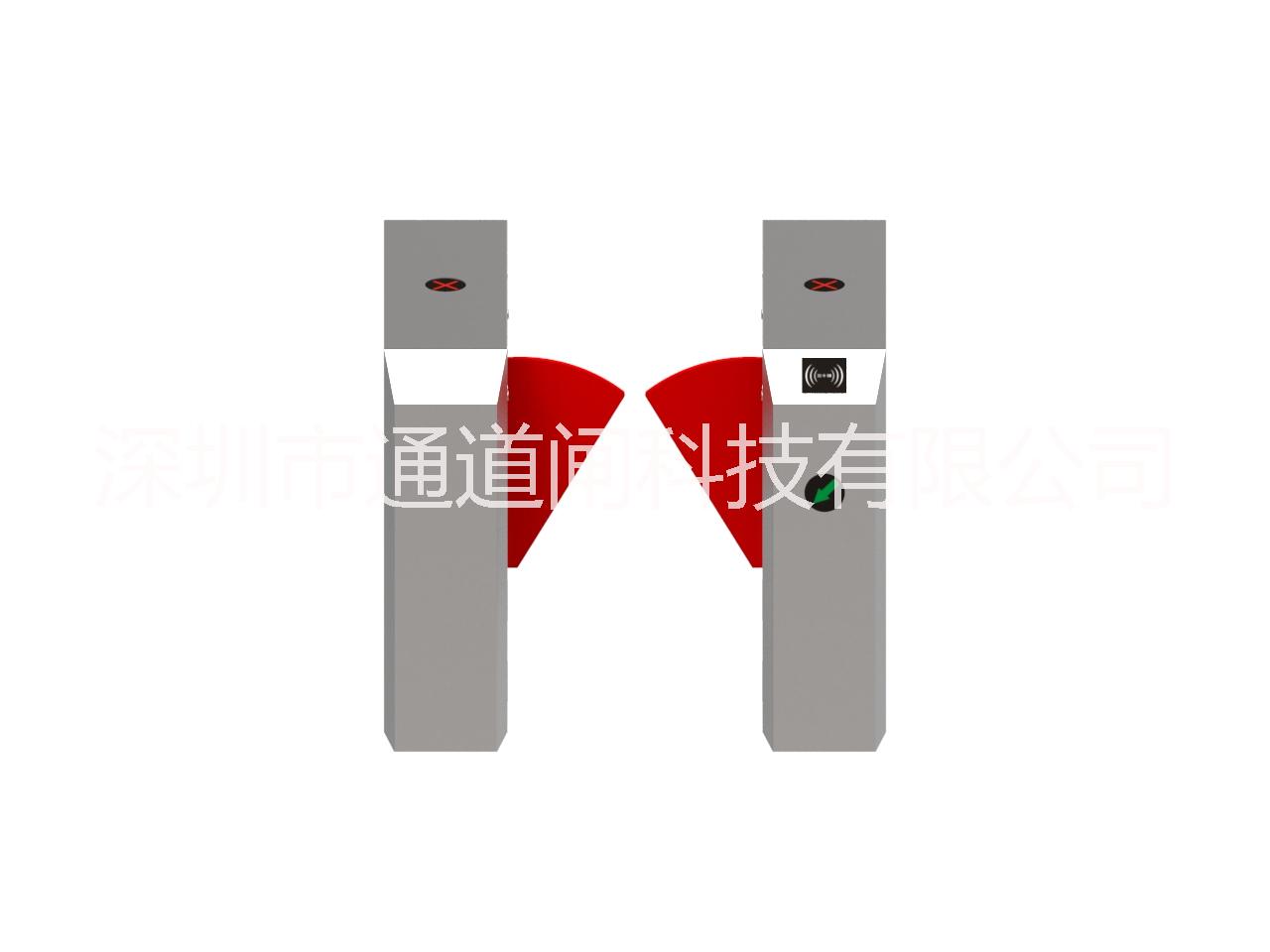 橋式圓弧斜面翼閘圖片/橋式圓弧斜面翼閘樣板圖 (2)