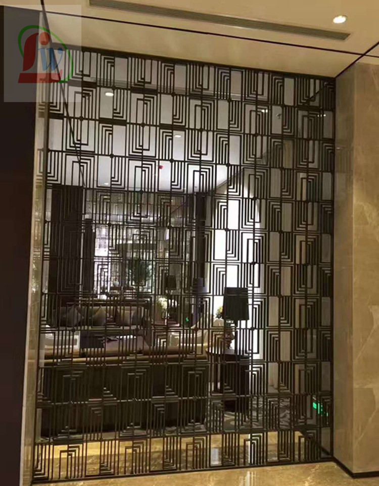 不銹鋼屏風(fēng)裝飾 金屬隔斷圖片/不銹鋼屏風(fēng)裝飾 金屬隔斷樣板圖 (2)