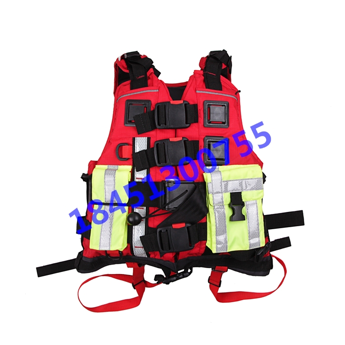 防汛*救援救生衣 藍(lán)天水域救援救生衣 大浮力救生馬甲 防汛救生衣