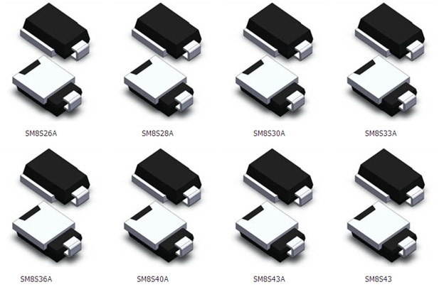 瞬態(tài)抑制二極管圖片/瞬態(tài)抑制二極管樣板圖 (2)