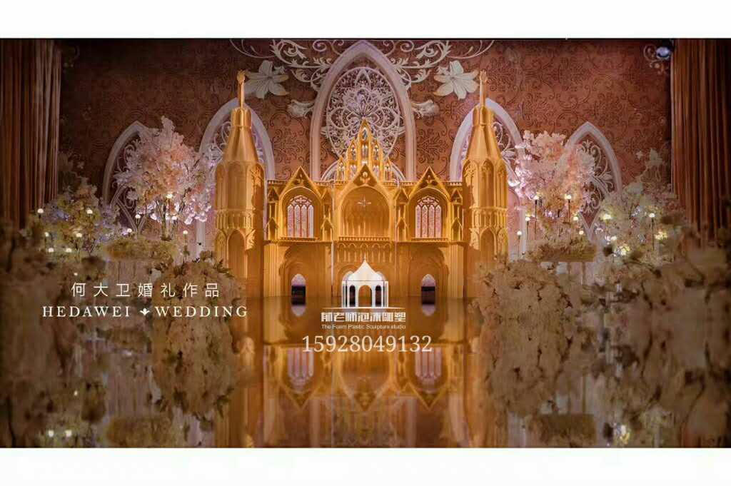 婚慶泡沫雕塑圖片/婚慶泡沫雕塑樣板圖 (2)