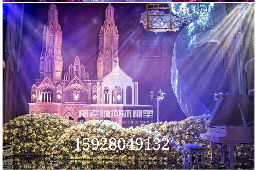 婚慶泡沫雕塑圖片/婚慶泡沫雕塑樣板圖 (4)