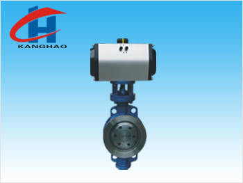 D673H氣動(dòng)對(duì)夾式硬密封蝶閥