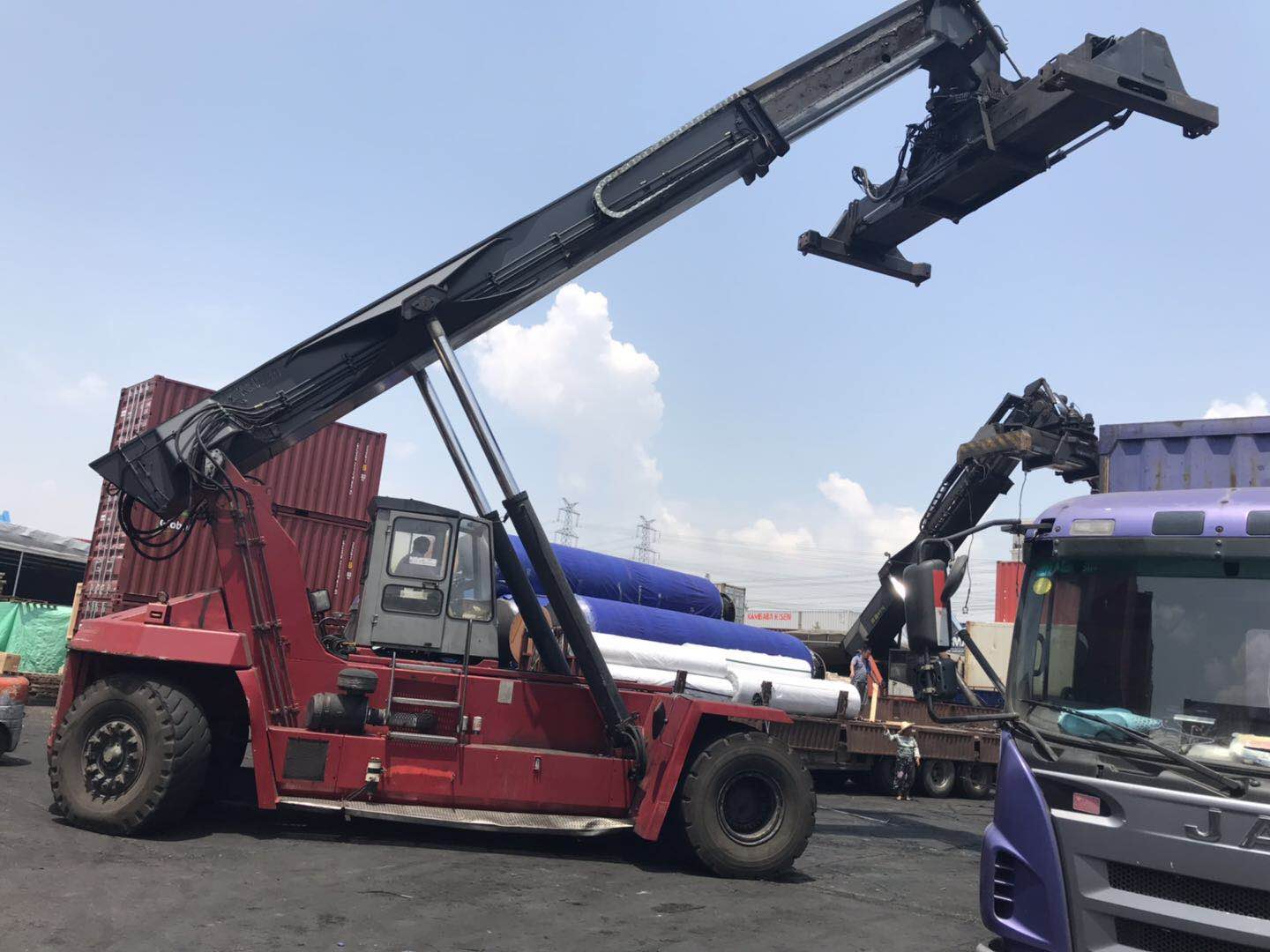 出售二手卡爾瑪集裝箱叉車圖片/出售二手卡爾瑪集裝箱叉車樣板圖 (3)