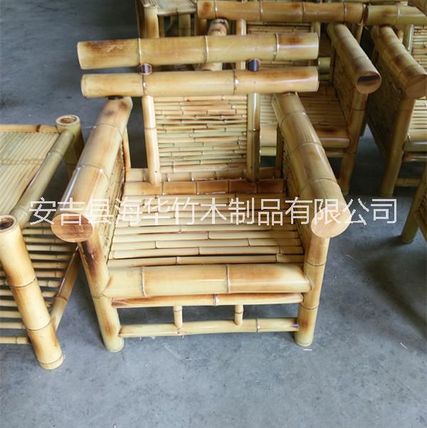 竹家具手工竹沙發(fā)茶幾套件圖片/竹家具手工竹沙發(fā)茶幾套件樣板圖 (1)