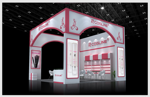 珂思萊茵美博會展臺設(shè)計搭建方案圖片/珂思萊茵美博會展臺設(shè)計搭建方案樣板圖 (1)