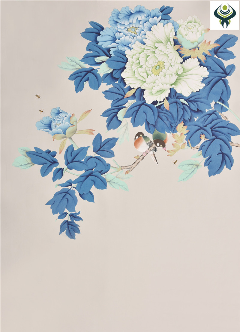 蘇州工筆花鳥壁畫||蘇州工筆花鳥墻體彩繪|蘇州工筆花鳥壁畫圖片
