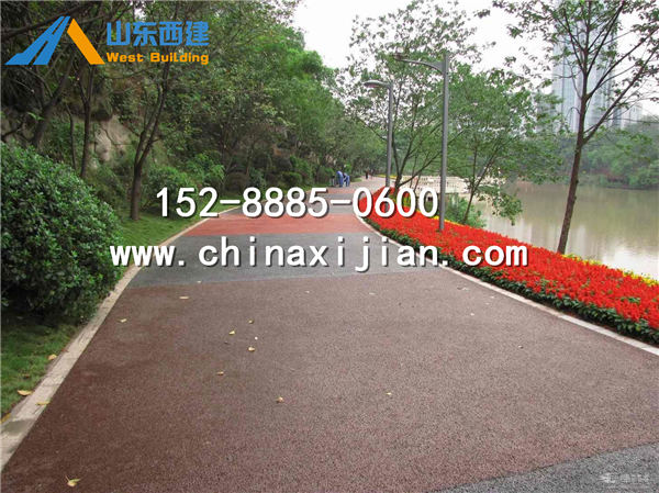 彩色透水混凝土圖片/彩色透水混凝土樣板圖 (1)