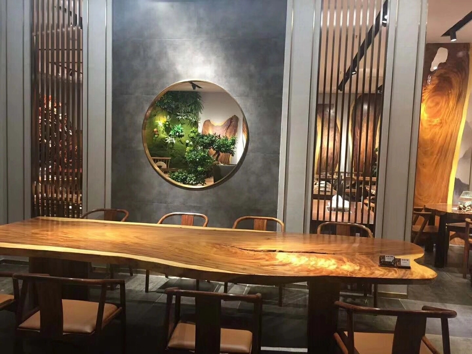 定制純實(shí)木餐桌圖片/定制純實(shí)木餐桌樣板圖 (2)