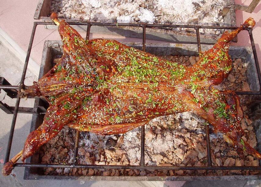 專門教烤全羊的速成班學(xué)會(huì)為止