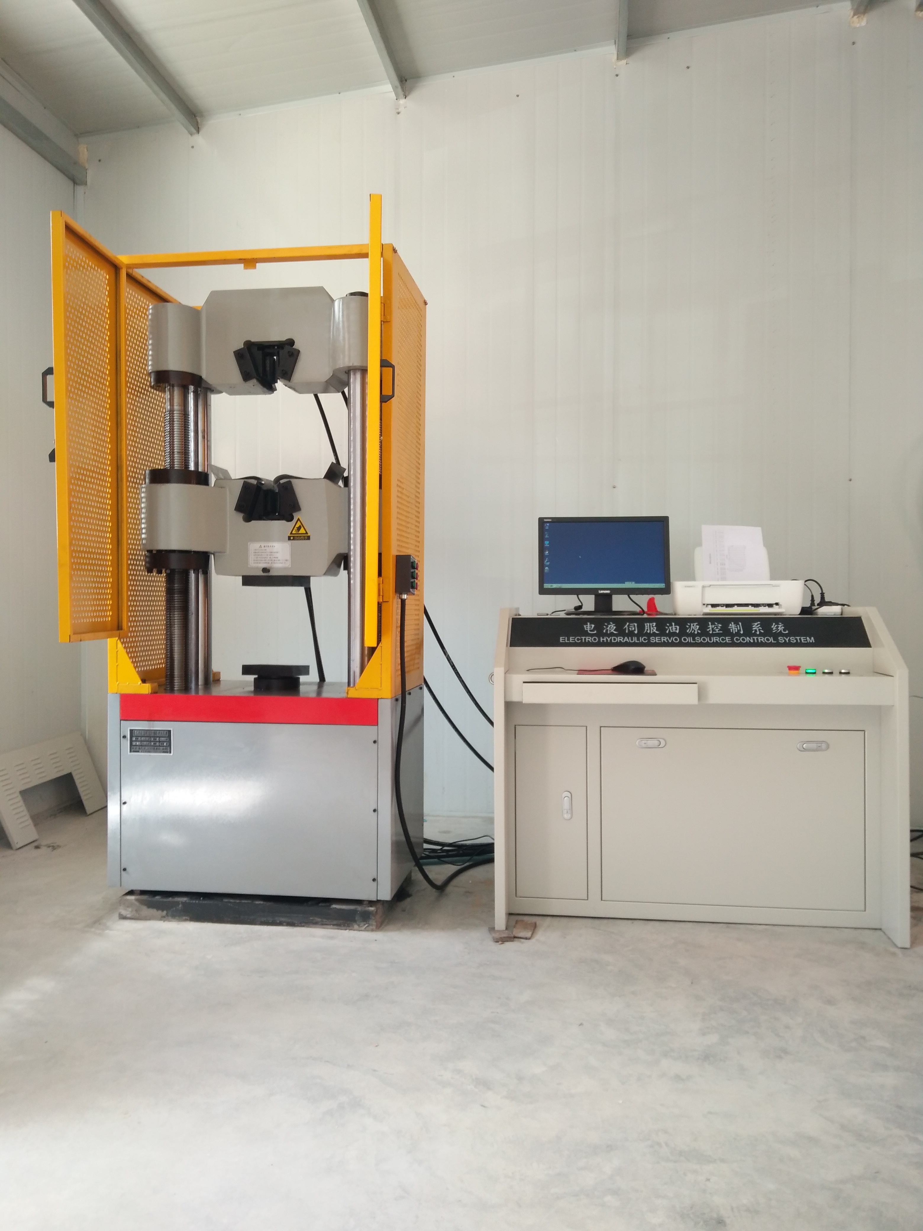 微機(jī)控制電液伺服萬(wàn)能試驗(yàn)機(jī)圖片/微機(jī)控制電液伺服萬(wàn)能試驗(yàn)機(jī)樣板圖 (3)