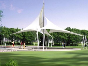 膜結(jié)構(gòu)景觀棚圖片/膜結(jié)構(gòu)景觀棚樣板圖 (4)