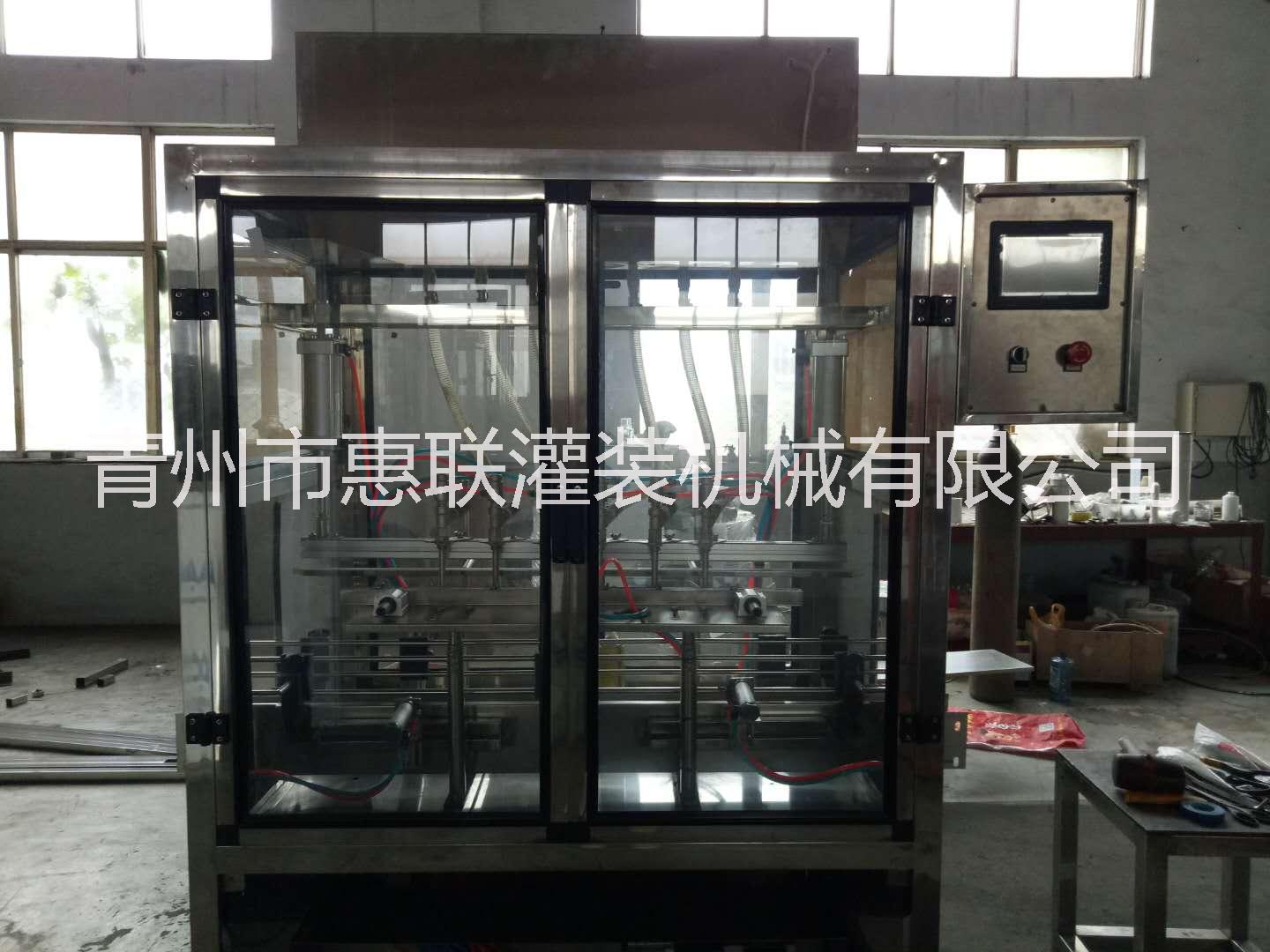 供應(yīng)防凍液灌裝機(jī)  玻璃水灌裝機(jī) 桶裝散酒灌裝機(jī) 直列式灌裝機(jī)