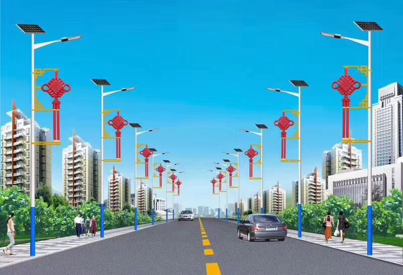 10米高低臂鋰電太陽(yáng)能路燈圖片/10米高低臂鋰電太陽(yáng)能路燈樣板圖 (4)