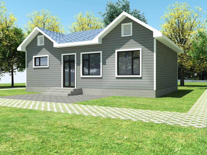 輕鋼別墅結(jié)構(gòu)輕鋼龍骨別墅河北林塘圖片