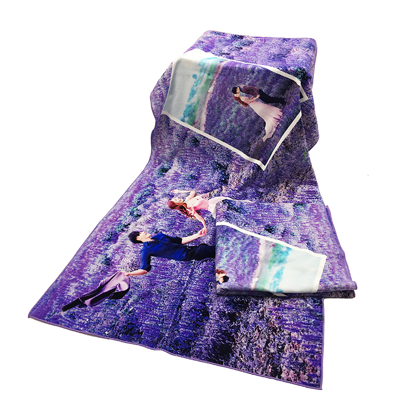 割絨印花毛巾浴巾圖片/割絨印花毛巾浴巾樣板圖 (1)