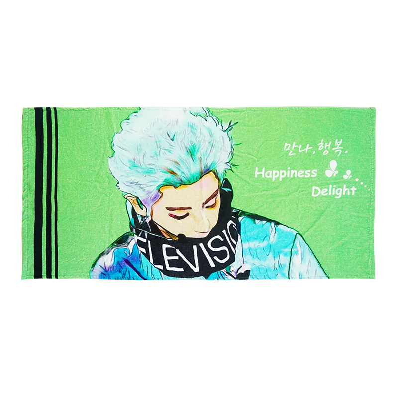 印花浴巾毛巾圖片/印花浴巾毛巾樣板圖 (2)