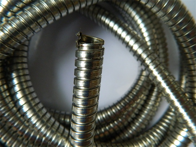 雙扣不銹鋼金屬軟管圖片/雙扣不銹鋼金屬軟管樣板圖 (3)