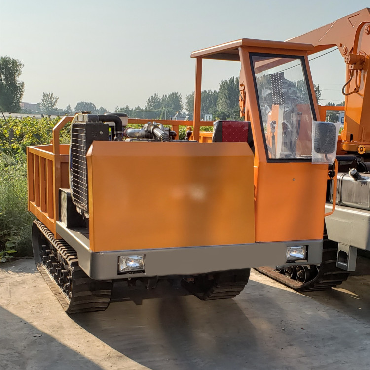 礦石工程四不像履帶運(yùn)輸車 工地建筑用履帶翻斗車 工程履帶運(yùn)輸車