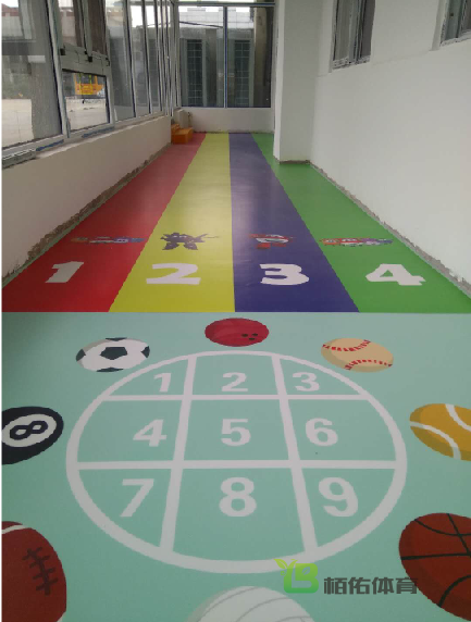湖南湖北兒童體適能定制地板地膠河北淘氣堡定制地板廣州幼兒園定制地板地膠